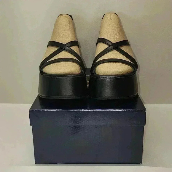 Women platform sandal size 40 new with box - Picture 4 of 6